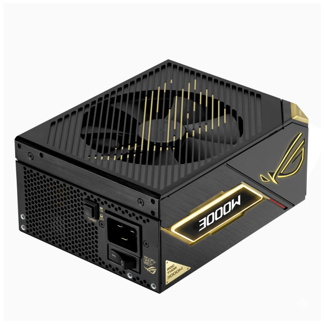 Power Supply ASUS ROG THOR III 3000W Edition 20, 80+ Titanium PCIe 5.1, Fully Modular 