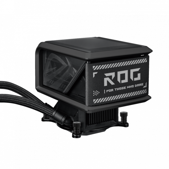 CPU AIO Liquid Cooler ASUS ROG Ryuo IV SLC 360 ARGB 6.67" Curved AMOLED Display 