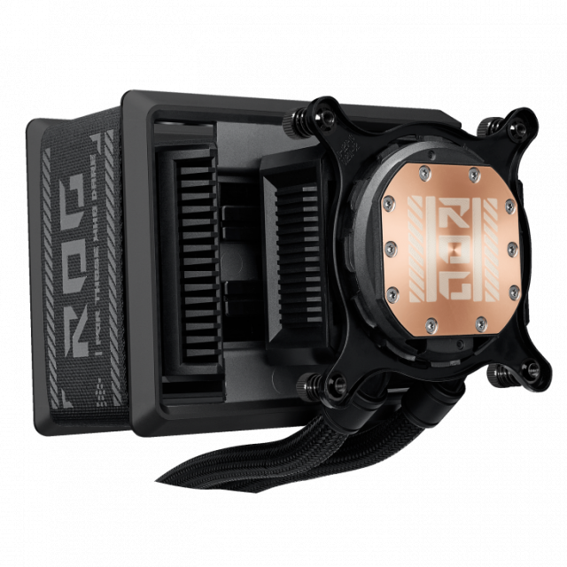 CPU AIO Liquid Cooler ASUS ROG Ryuo IV SLC 360 ARGB 6.67" Curved AMOLED Display 