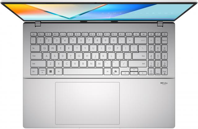 Notebook ASUS Vivobook S16 S3607CA-RP037NA - 16" IPS Full HD+, Intel Core Ultra 7 255H, 16GB DDR5, 1TB SSD - Cool Silver 