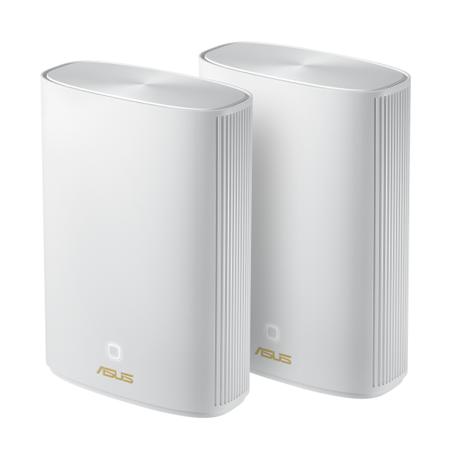 Безжична MESH система ASUS ZenWiFi AX Hybrid XP4 (2-PK) AX3000 (802.11ax) 