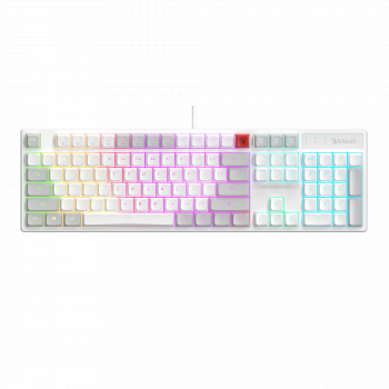 Gaming keyboard A4Tech Bloody B230N Neon Backlit - White