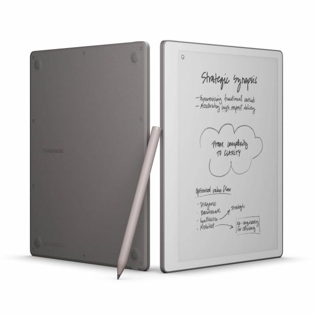 Tablet reMarkable Paper Pure 10.3” Paper Tablet Bundle with Marker Plus and Sleeve Folio - Ocean Blue 