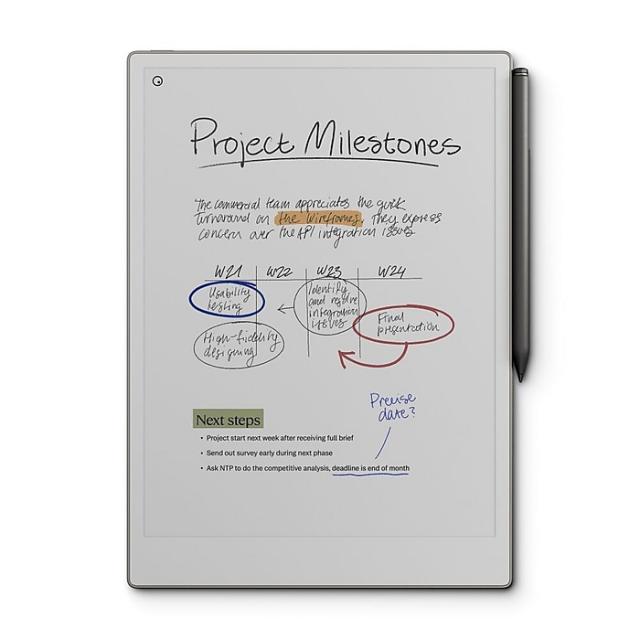 Tablet reMarkable Paper Pro 11.8" Paper Tablet with with Marker Plus - Gray 