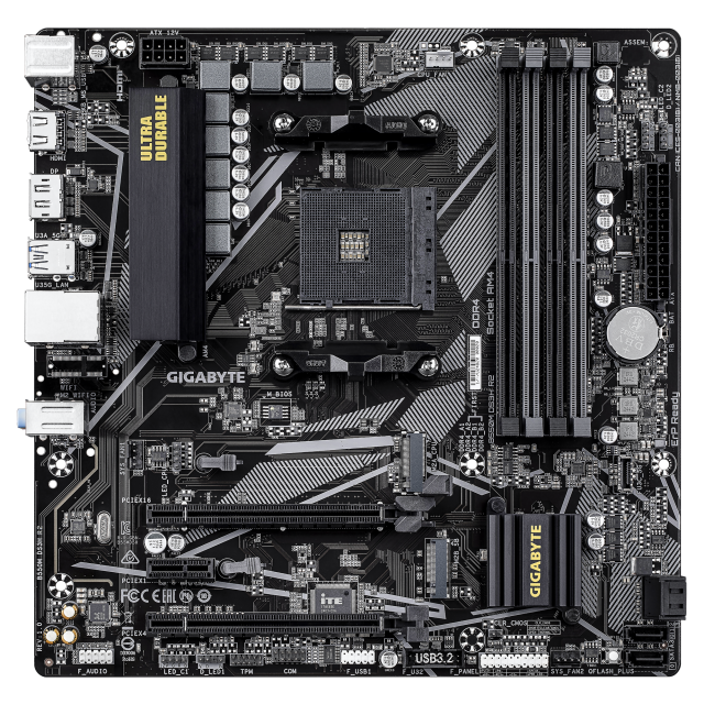 Motherboard GIGABYTE B550M DS3H R2 Socket AM4 