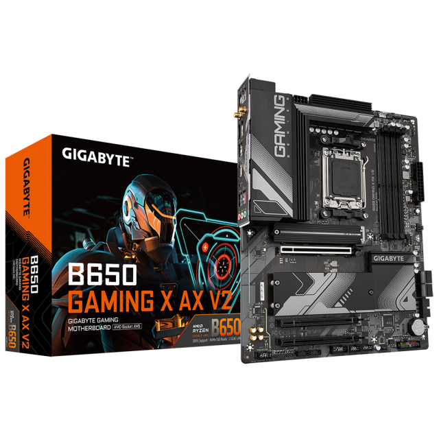 Дънна платка GIGABYTE B650 GAMING X AX V2, Socket AM5 