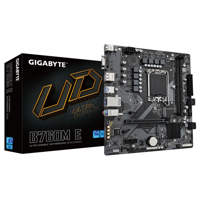 Motherboard GIGABYTE B760M E DDR5, socket 1700 