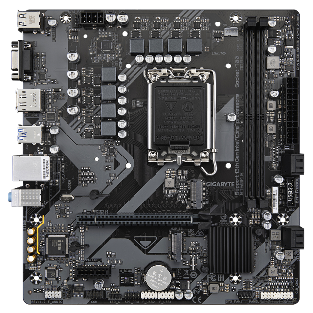 Motherboard GIGABYTE B760M E DDR5, socket 1700 