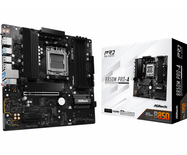 Дънна платка ASRock B850M Pro-A socket AM5 