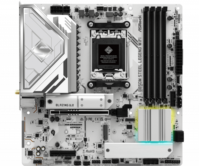 Motherboard ASRock B850M STEEL LEGEND WIFI socket AM5 