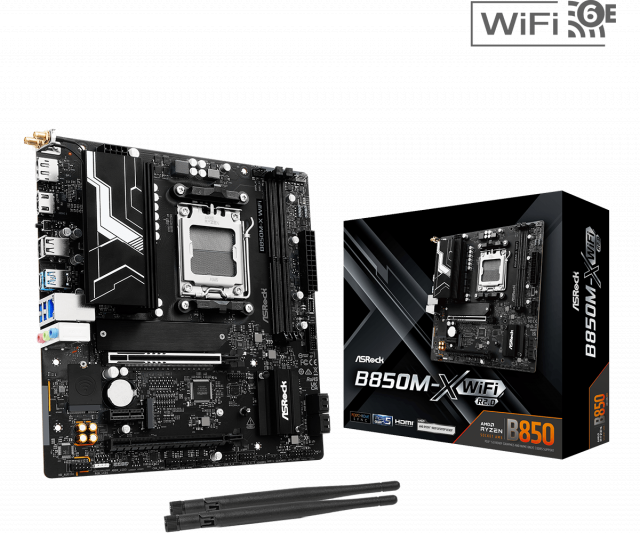 Motherboard ASRock B850M-X WiFi R2.0 socket AM5 
