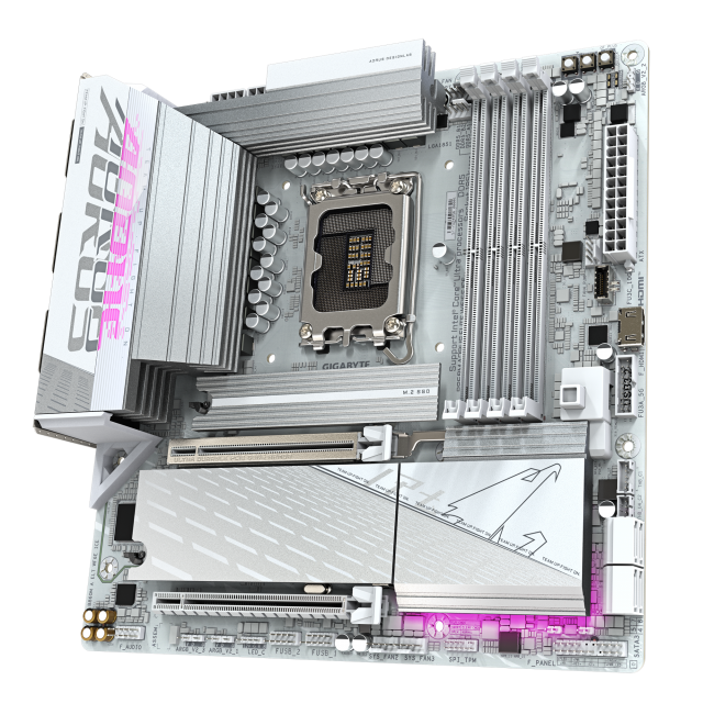 Motherboard GIGABYTE B860M AORUS ELITE WiFi 6E ICE, LGA 1851 