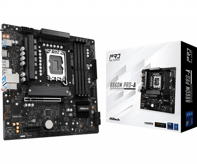 Motherboard ASRock B860M PRO-A, LGA 1851 