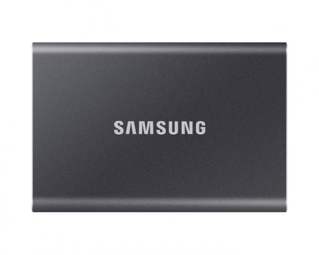 External SSD Samsung T7, 4TB, USB-C 3.2 Gen2, Titan Gray 
