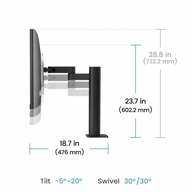 Монитор за програмиране BenQ RD280U, 28.2", Ergo Stand 