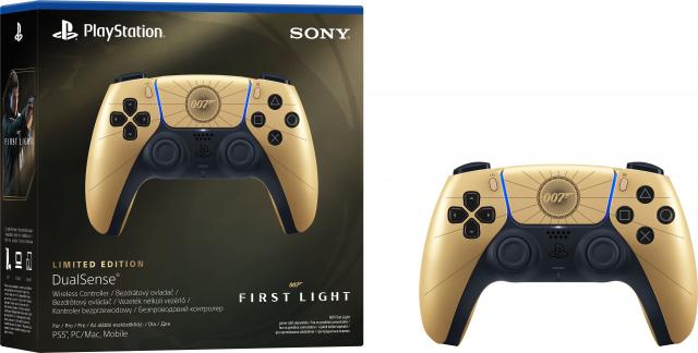 Безжичен геймпад Sony PS5 DualSense - 007 First Light, Limited Edition 