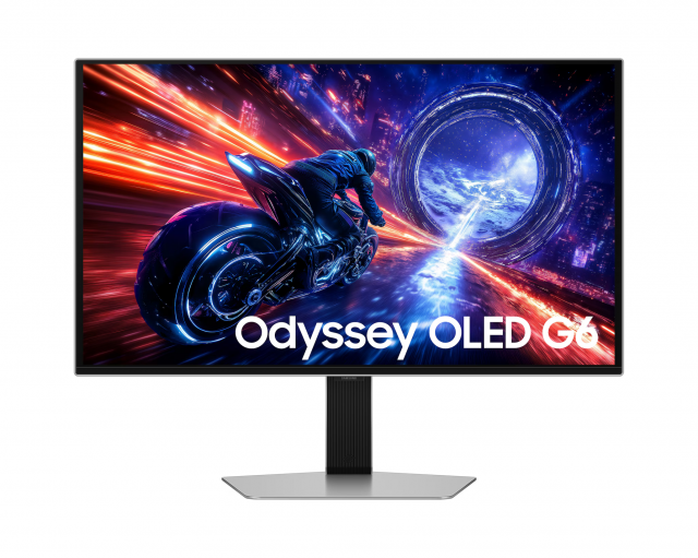 Monitor SAMSUNG Odyssey OLED G6 G60SF - 27" QD-OLED, WQHD(2560x1440) 500Hz, 0.03ms, G-Sync Compatible 