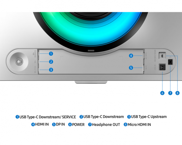 Monitor Samsung Odyssey OLED G9 G93SD - 49" OLED DUAL QHD CURVED 1800R, 240 Hz, 0.03ms 