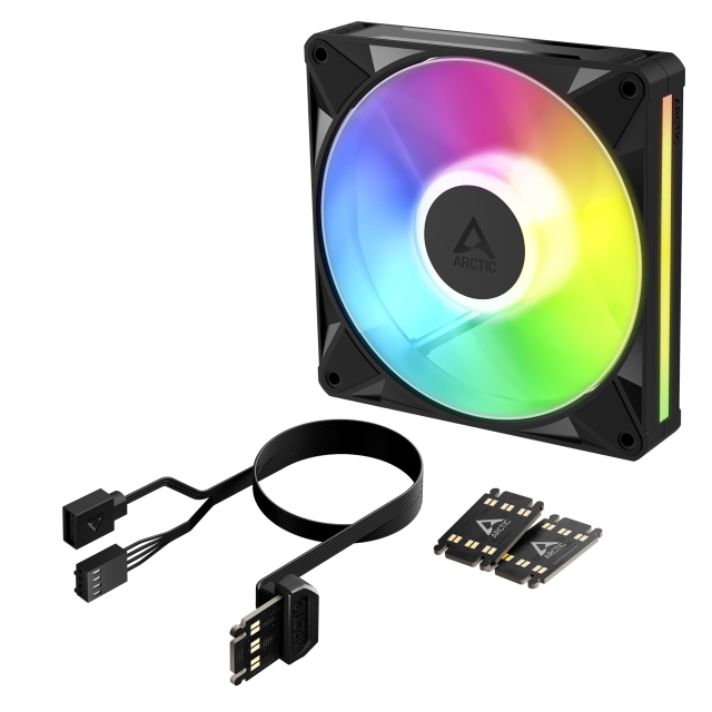 Fan ARCTIC BioniX P14 A-RGB PWM 140mm Daisy Chain - Black 