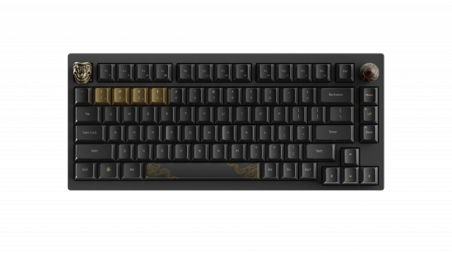 Wireless Mechanical Keyboard Keychron Black Myth Wukong - TTC Golden Pink Switch 