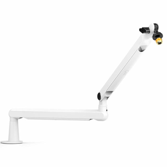 FIFINE BM88 White Steady Full Metal High End Boom Arm Stand 