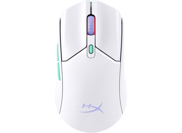 Геймърска безжична мишка HyperX Pulsefire Haste 2 Core White 