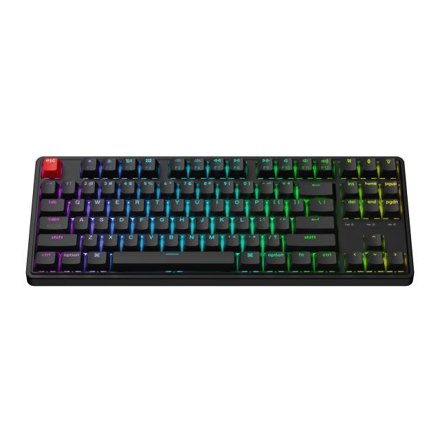 Геймърска Механична клавиатура Keychron C3 Pro 8K QMK - Super Brown Switch, Hot-Swappable, RGB 