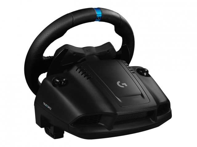 Волан LOGITECH G923 + LOGITECH скоростен лост за PS4/PS5/PC 