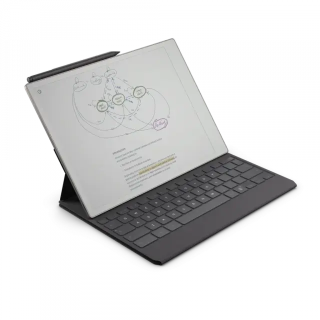 Калъф с клавиатура за ReMarkable Paper Pro, Type Folio, черен цвят 