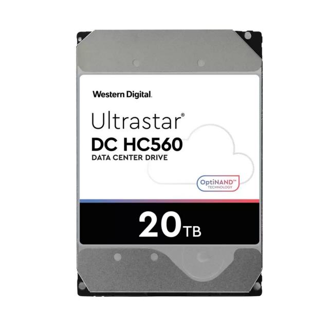 Хард диск WD Ultrastar DC HC560 3.5" 20 TB SATA, 7200RPM, 512MB 