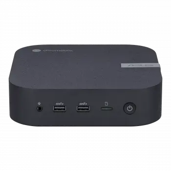 ASUS Mini PC CHROMEBOX5-SC002UN, Intel Celeron 7305, 4GB DDR4 RAM, 128GB NVMe SSD, Wi-Fi 6E, Bluetooth 5.2, ChromeOS