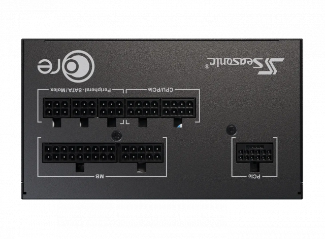 Power Supply Unit Seasonic CORE GX 650W 80+ Gold, Fully Modular, ATX 3.1, PCIe 5.0 
