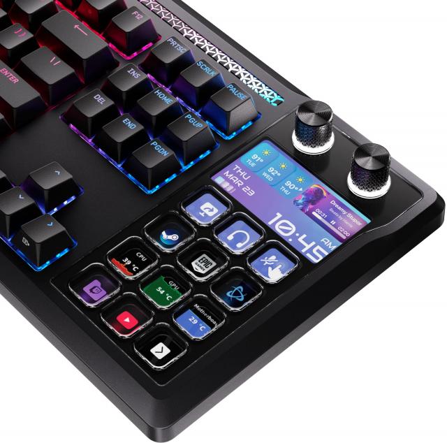 Gaming Mechanical keyboard CORSAIR GALLEON 100 SD CRS MLX Pulse Switch - Black 