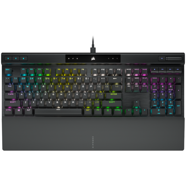 Corsair K70 PRO RGB Mechanical Gaming Keyboard, Cherry MX Red Switch 