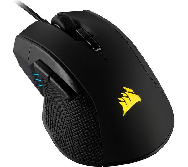 Corsair Ironclaw RGB optical gaming mouse, PMW3391 USB 