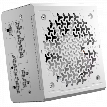 Power Supply Corsair RM1000e White 1000W 80+ Gold ATX 3.1, Fully Modular