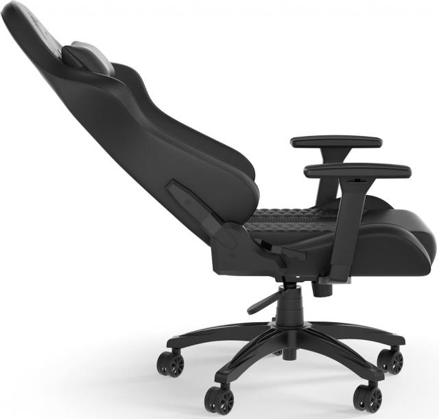Gaming Chair Corsair TC100 RELAXED - Leatherette Black/Black 
