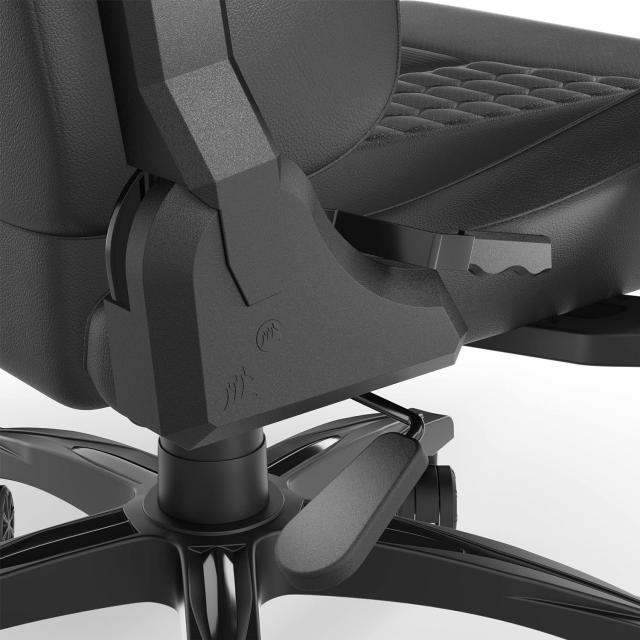 Gaming Chair Corsair TC100 RELAXED - Leatherette Black/Black 