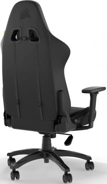 Gaming Chair Corsair TC100 RELAXED - Leatherette Black/Black 