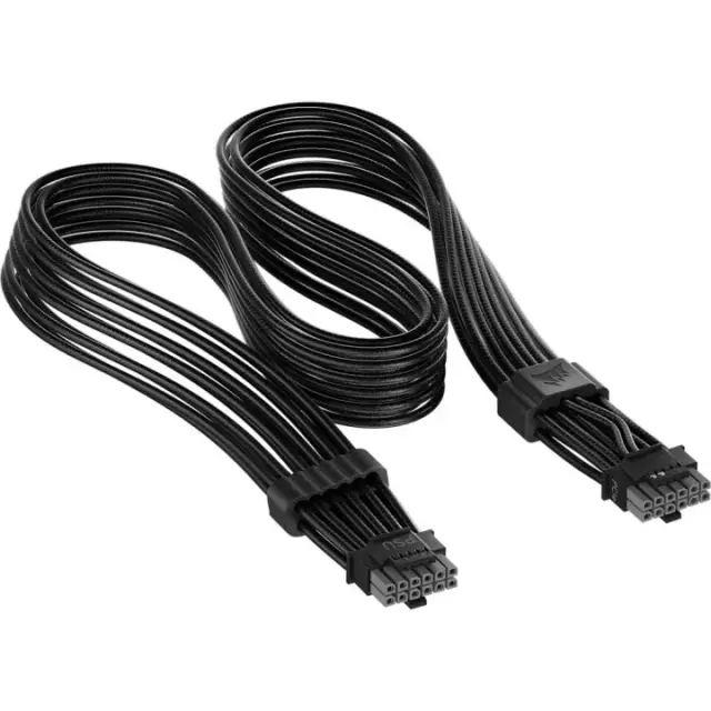 GPU Cable Corsair ThermalProtect Universal PCIe 5.1 600W 12V-2x6 - Black 
