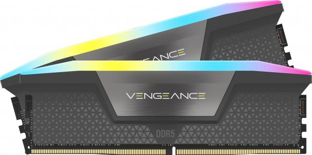Memory Corsair Vengeance RGB DDR5 32GB (2x16GB) 6000MHz, AMD EXPO & Intel XMP 