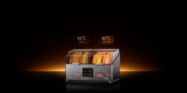 Filament dryer for 3D printer Creality Space Pi x4, for 4 rolls 