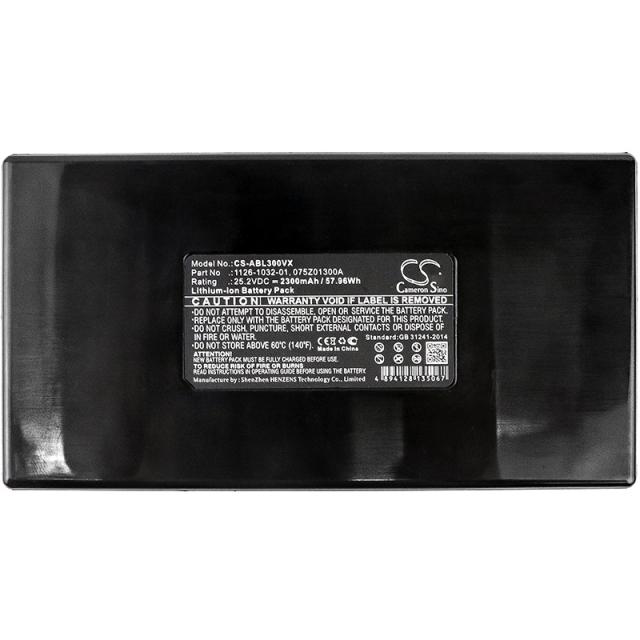 Camera Battery for Lawn Mower  Wiper C Xe, C120, Ambrogio Alex L30 delux, Alpina AR1500   25,2V 2300mAh Cameron Sino 
