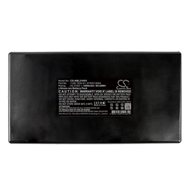Camera Battery for Lawn Mower  Wiper C Xe, C120, Ambrogio Alex L30 delux, Alpina AR1500   25,2V 3400mAh Cameron Sino 