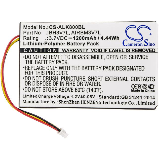 Camera Battery for Crane Remote Control   Autec Air A4, A6, A8  BH3V7L LIPo 3,7V 1200mAh Cameron Sino 