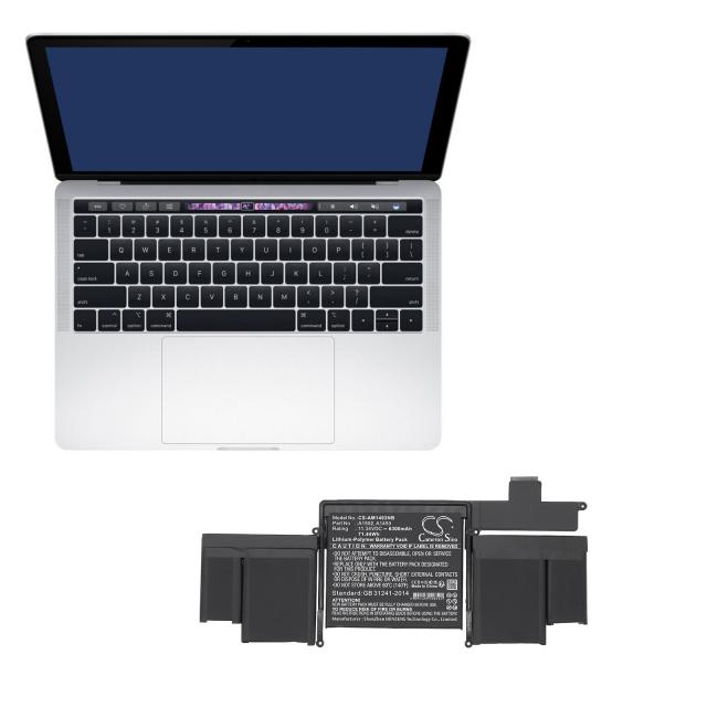 Laptop Battery for  Apple MacBook Pro ""Core i5" 2.4 13" Late 2013 Retina A1493, A1502 LiPo 11.34V 6300mAh CAMERON SINO 