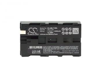 Camera Battery for  barcode scanner AML M7100 M7220   180-7100   LiIon  7.4V 2200mAh Cameron Sino