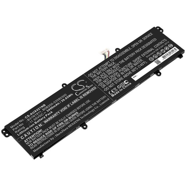 Laptop Battery  ASUS VivoBook Flip 14 TM420IA DB71, VivoBook 14 F413, B31N1911 LiPo 11.55V 3450mAh CAMERON SINO 