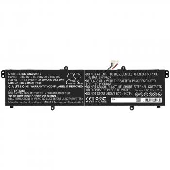 Laptop Battery  ASUS VivoBook Flip 14 TM420IA DB71, VivoBook 14 F413, B31N1911 LiPo 11.55V 3450mAh CAMERON SINO