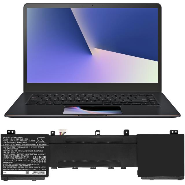 Батерия за лаптоп ASUS ZenBook Pro 15 UX550GD  C41N1728 LiPo 15,4 V 4400mAh  CAMERON SINO 